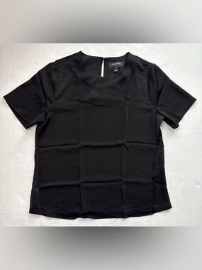 Banana Republic Classic Crew Neck T-Shirt Black Size S